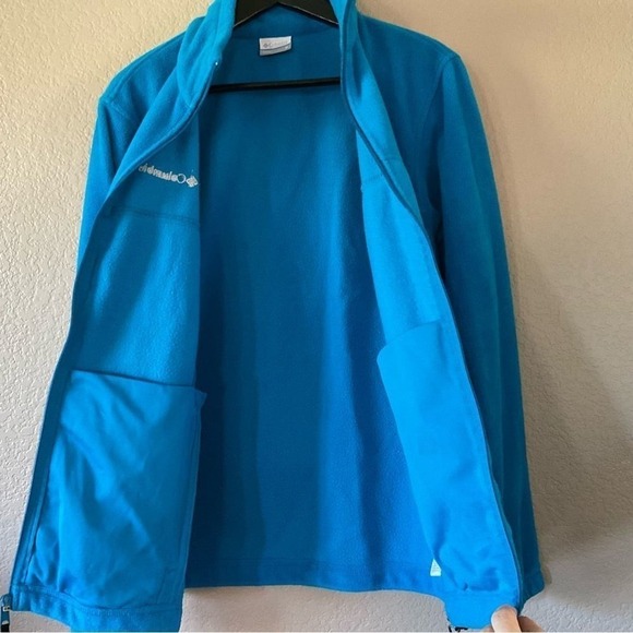 Columbia Women’s Fleece Falls II Full Zip Jacket Blue Size Medium - Picture 8 of 9